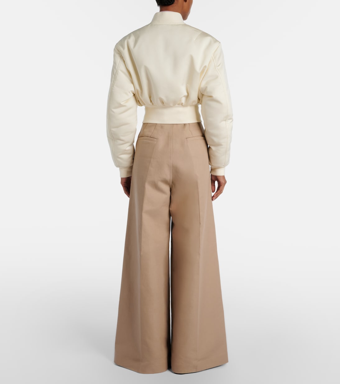 Pantalon ample en gabardine de coton | Balenciaga
