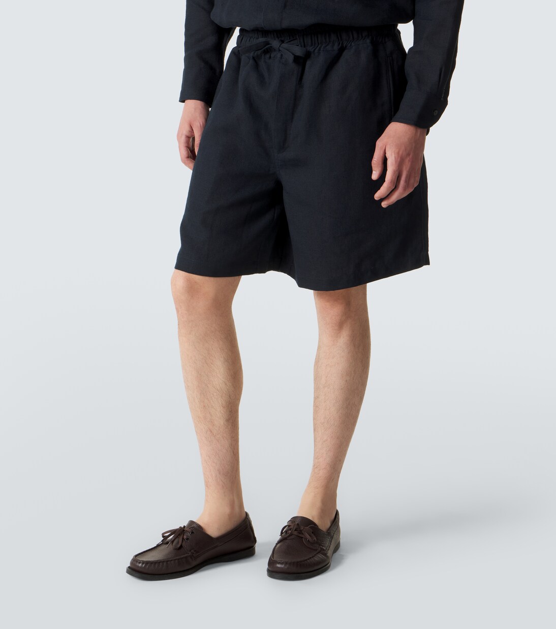 Linen shorts | Saman Amel