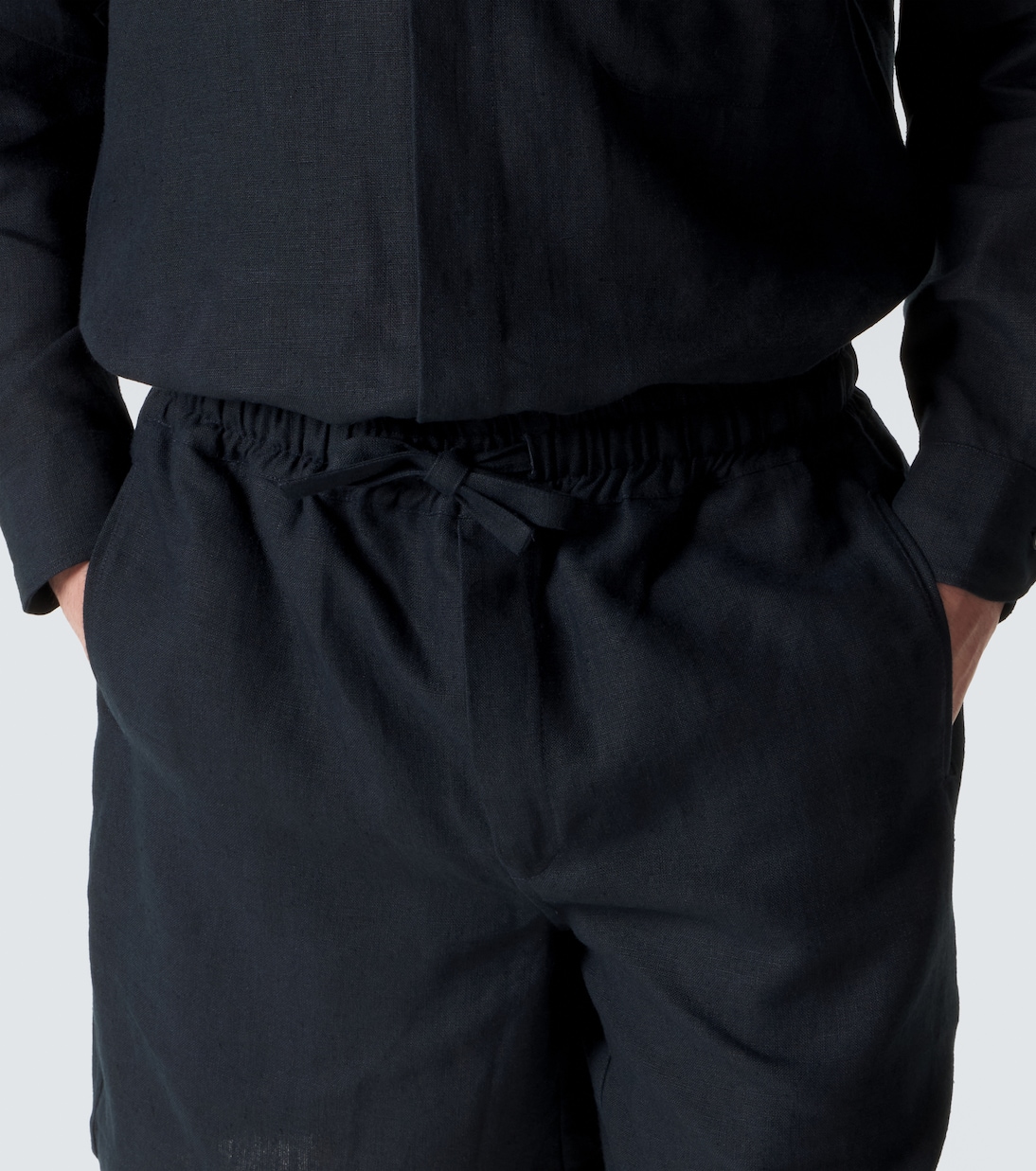 Linen shorts | Saman Amel