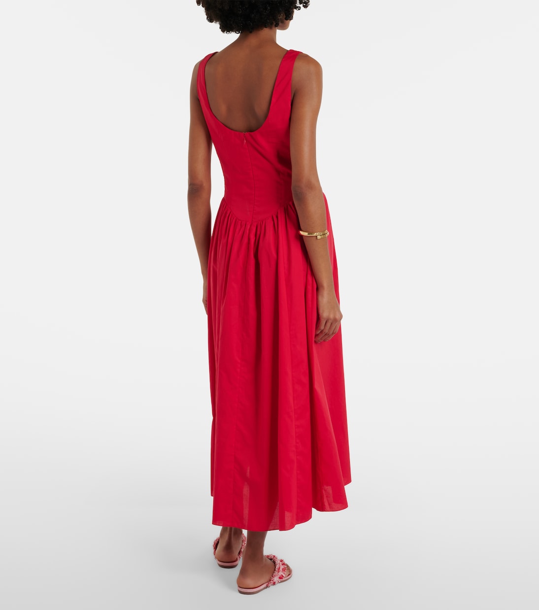 Vestido midi Prali de algodón | Faithfull