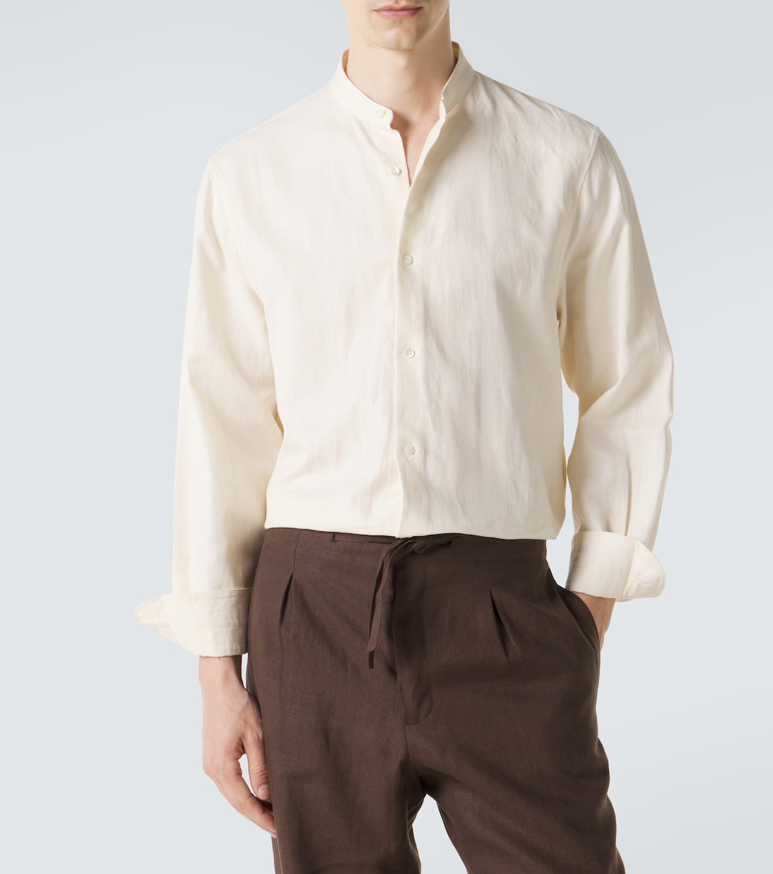 Cotton and linen shirt | Stòffa