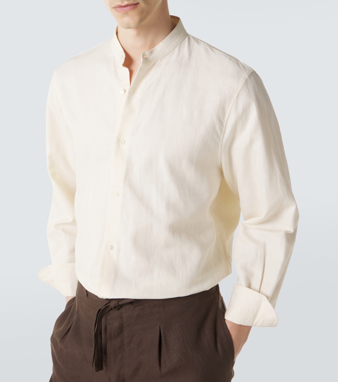 Cotton and linen shirt | Stòffa