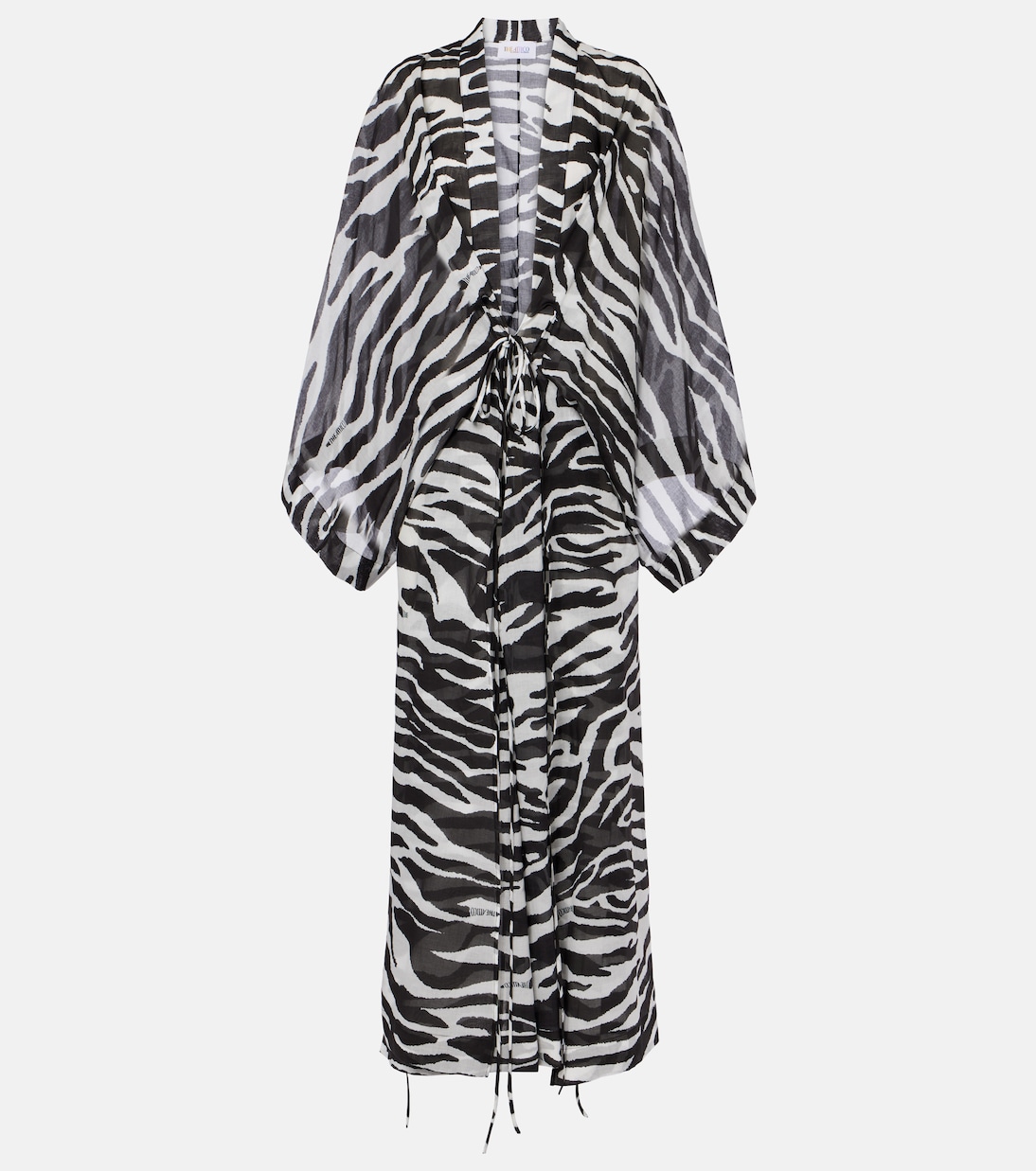 Bedruckter Kaftan aus Baumwolle | The Attico