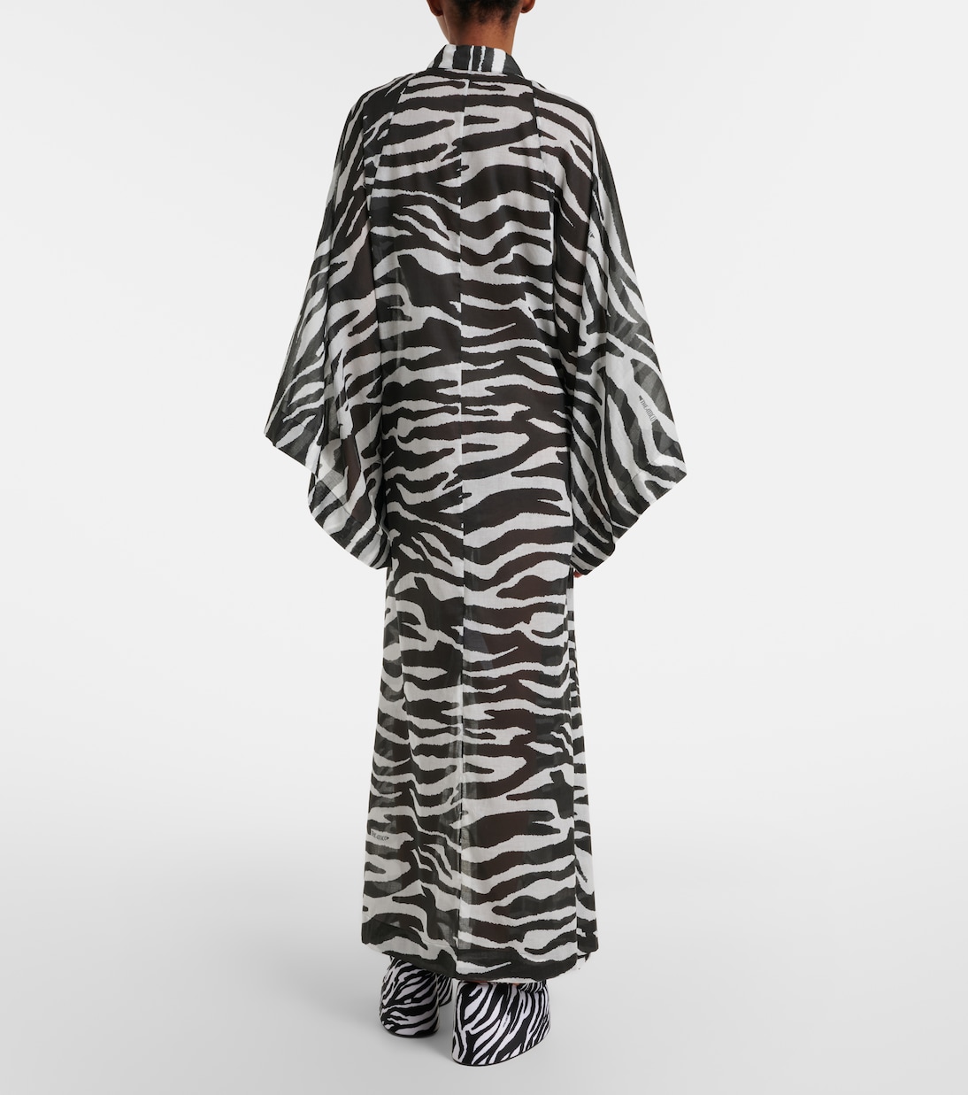 Bedruckter Kaftan aus Baumwolle | The Attico