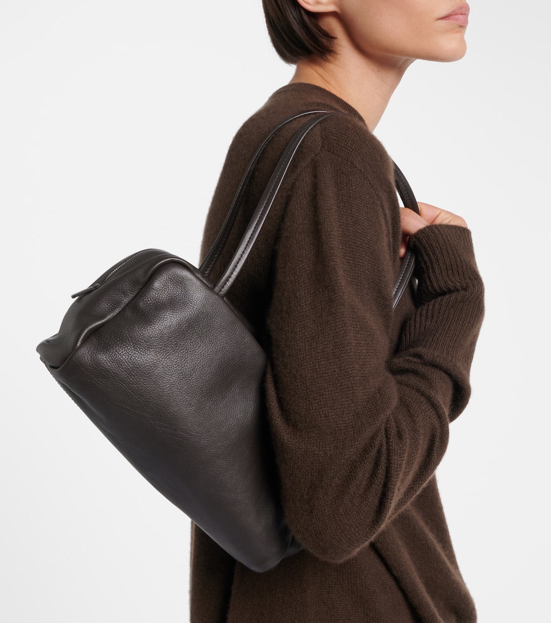 Astra leather shoulder bag | The Row