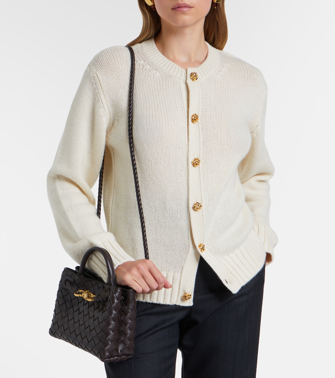 Andiamo Mini leather top-handle bag | Bottega Veneta