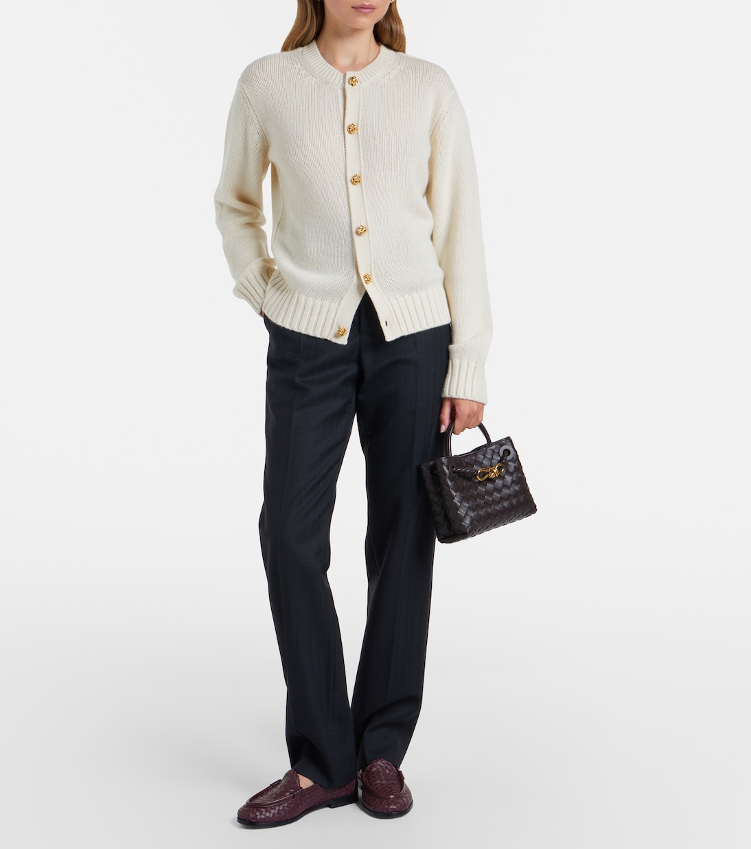 Andiamo Mini leather top-handle bag | Bottega Veneta