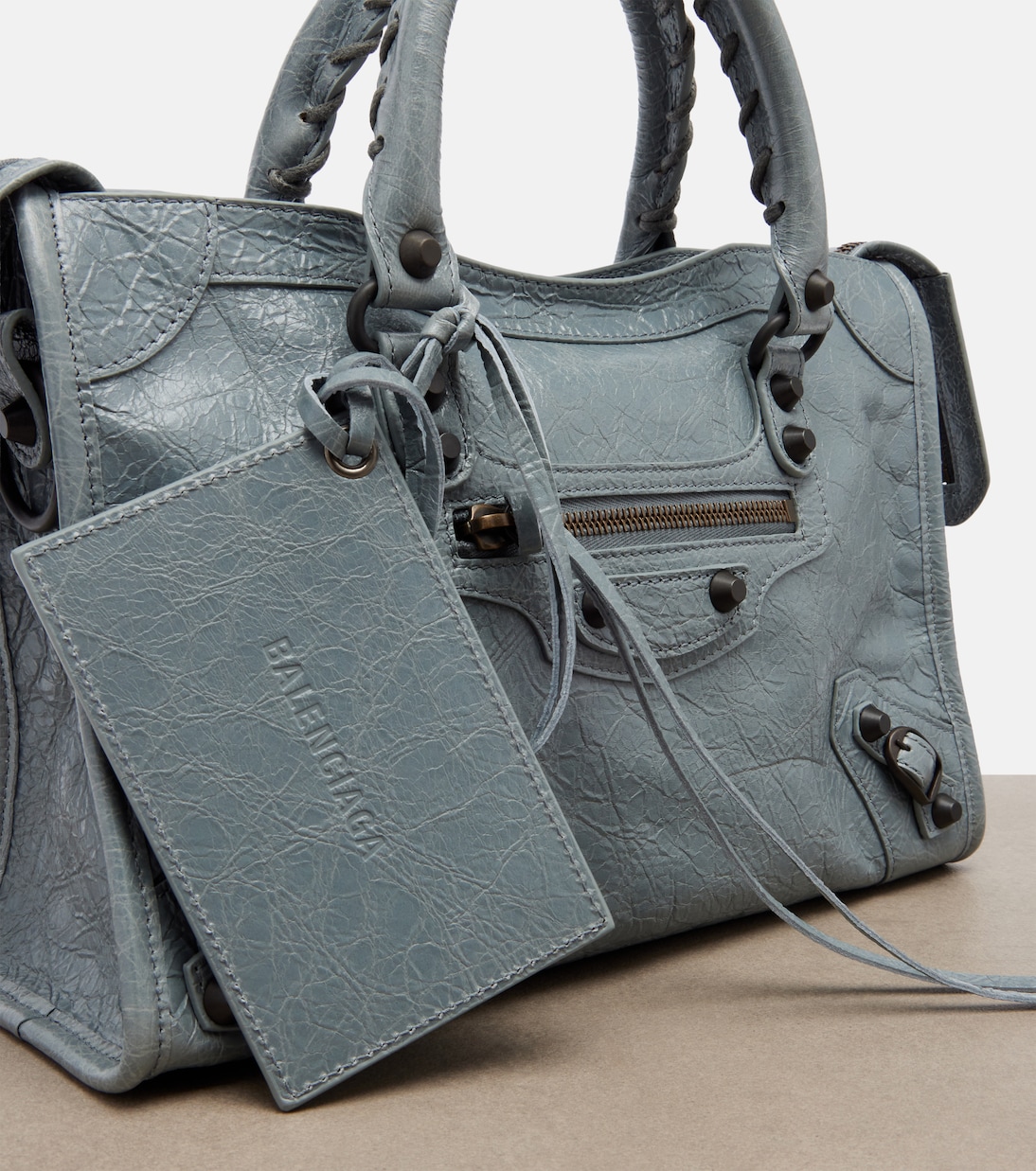 Le City Small leather top-handle bag | Balenciaga