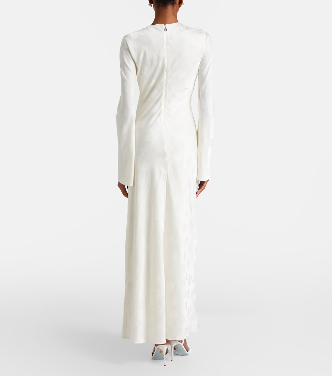 Maxikleid aus Satin | Rotate