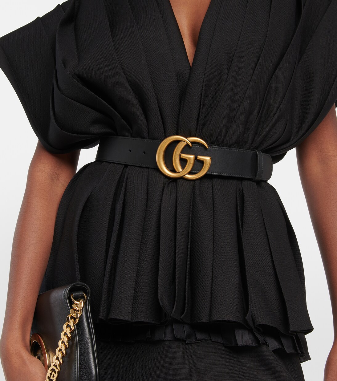 2015 Re-Edition wide leather belt | Gucci