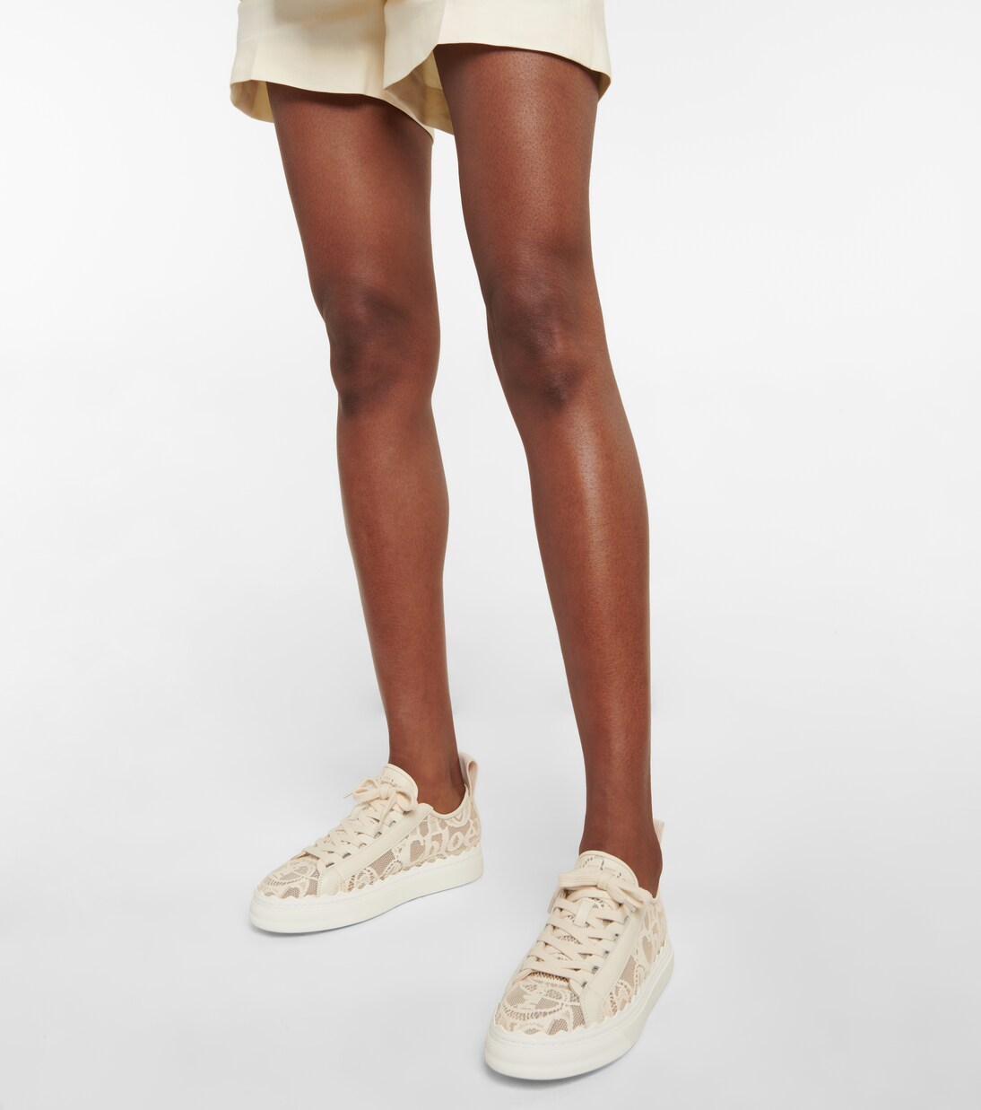 Lauren lace sneakers | Chloé