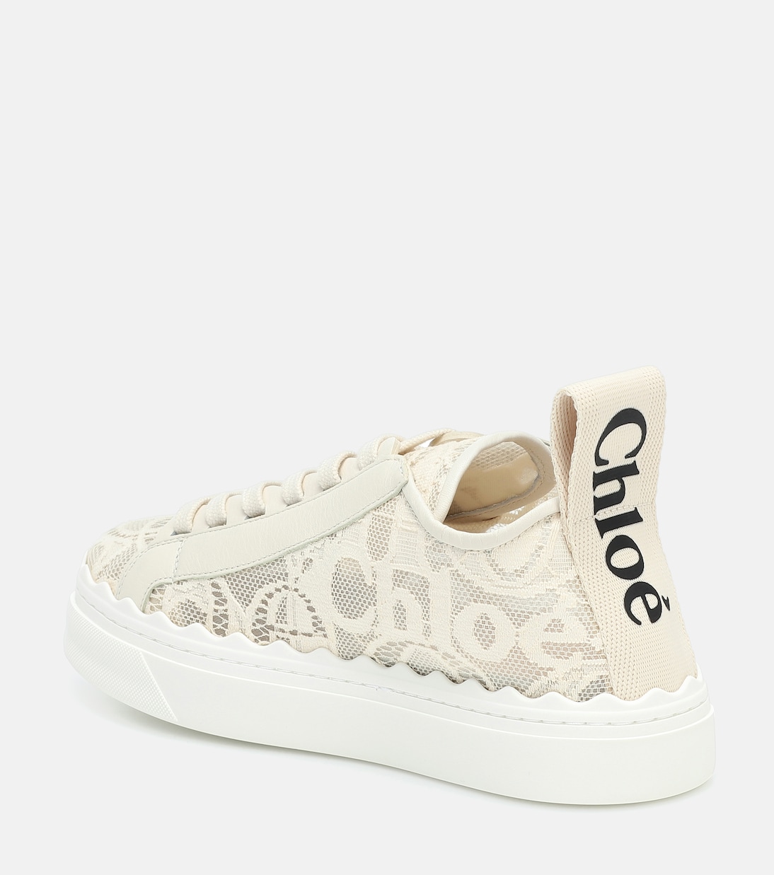 Baskets Lauren en dentelle | Chloé