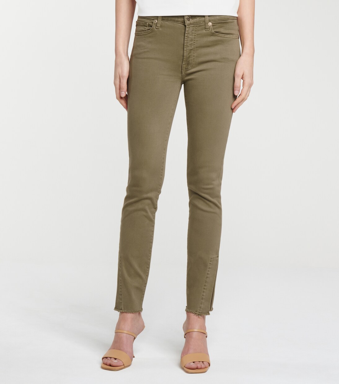 Mid-Rise Skinny Jeans Ronnie Slim Illusion | 7 For All Mankind
