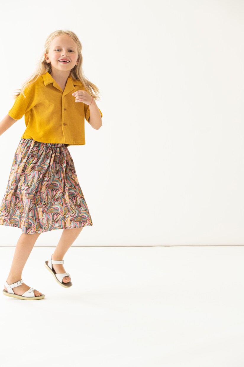 Printed cotton skirt | Paade Mode