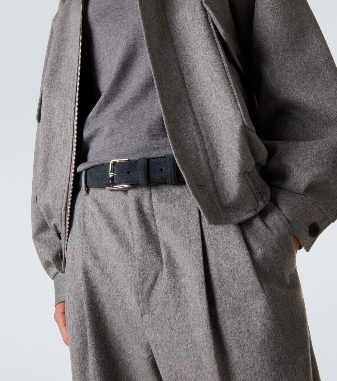 Ceinture Alsavel en daim | Loro Piana