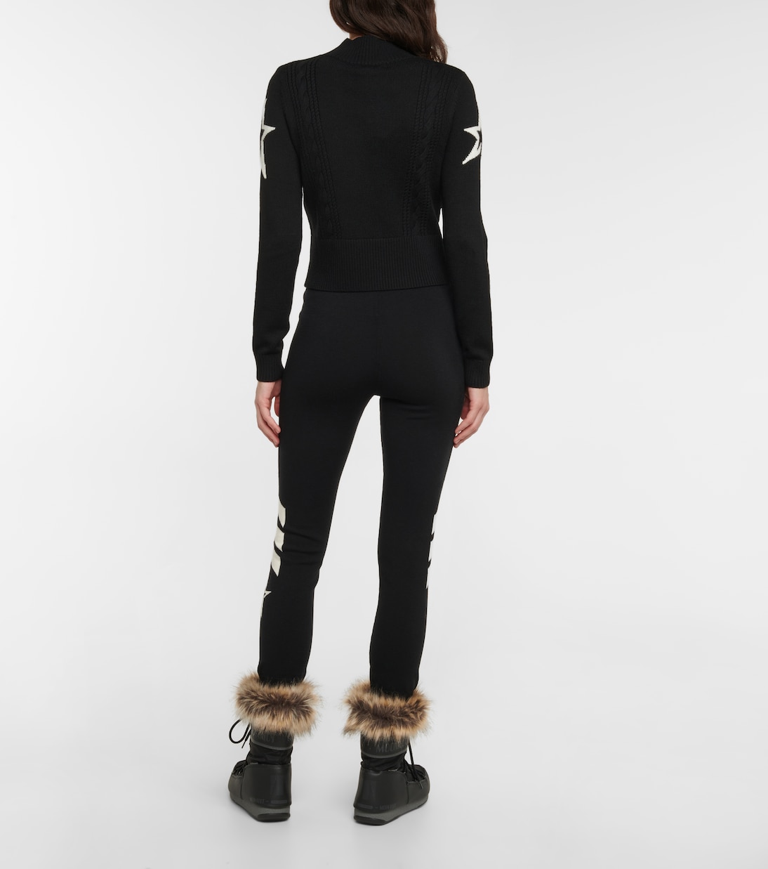 Cable Underwear wool sweater | Perfect Moment