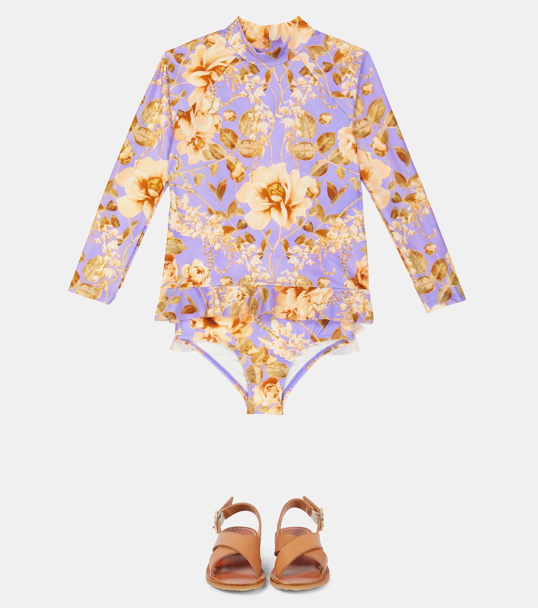 Rosa floral bikini bottoms | Zimmermann Kids