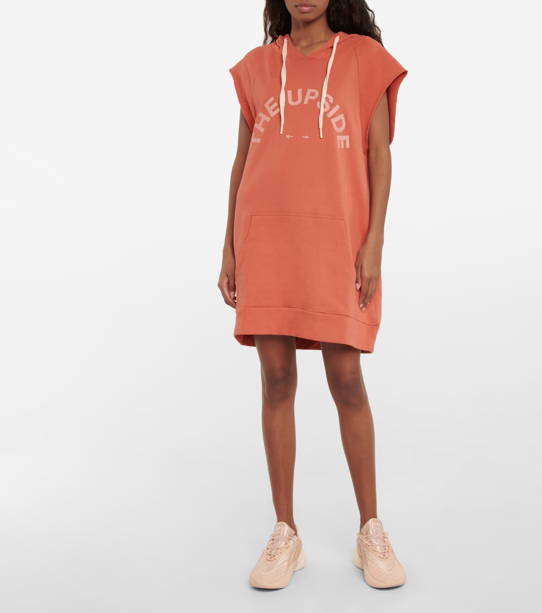 Caprice Recovery cotton hoodie dress | The Upside