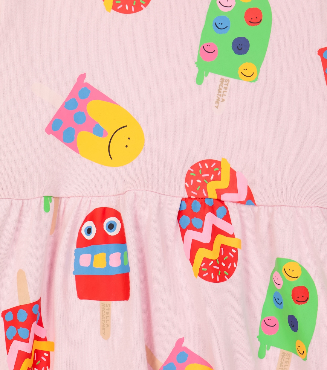 Robe imprimée en coton | Stella McCartney Kids