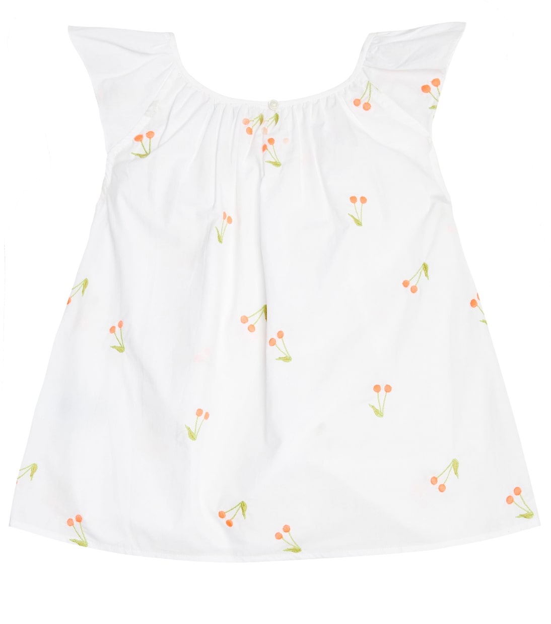 Genia embroidered cotton blouse | Bonpoint