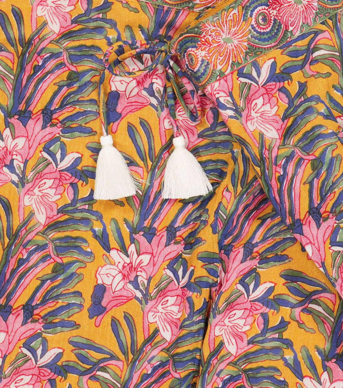 Talia floral cotton jumpsuit | Louise Misha