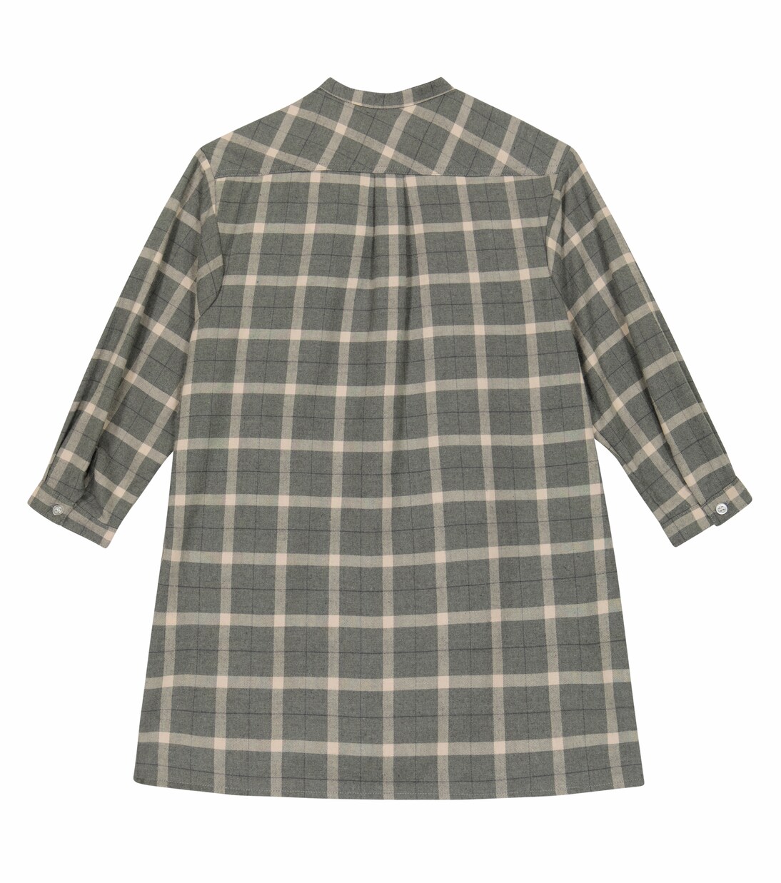 Briony checked cotton dress | Bonpoint