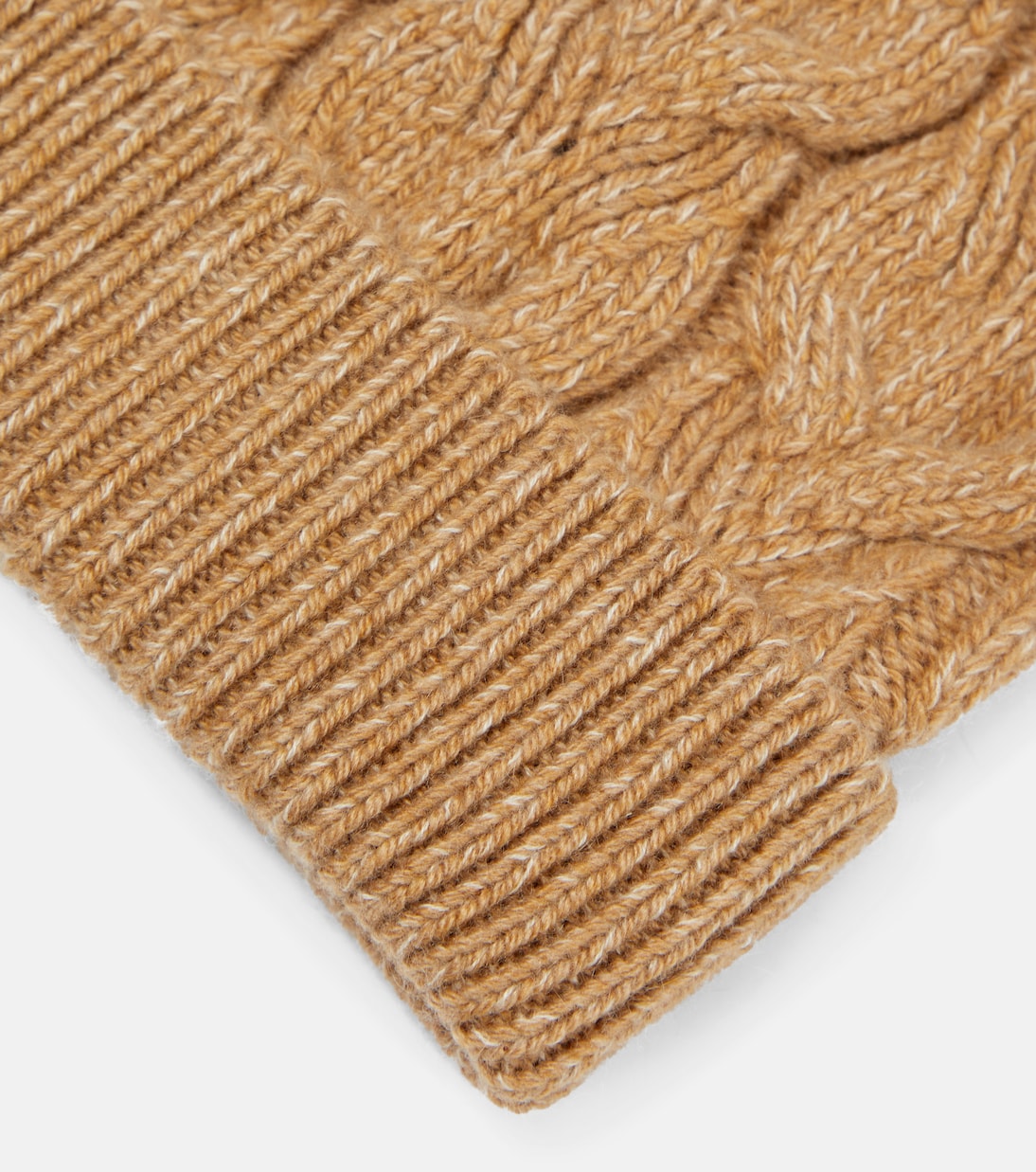 Cable-knit cashmere beanie | Loro Piana