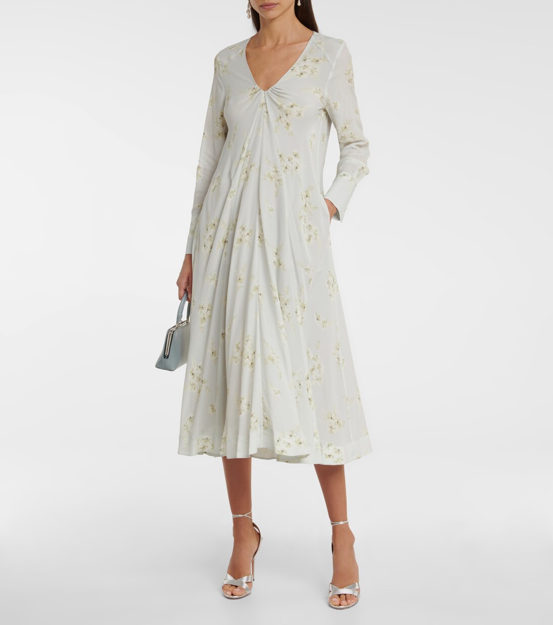 Robe midi Pastel Dreams à fleurs | Dorothee Schumacher