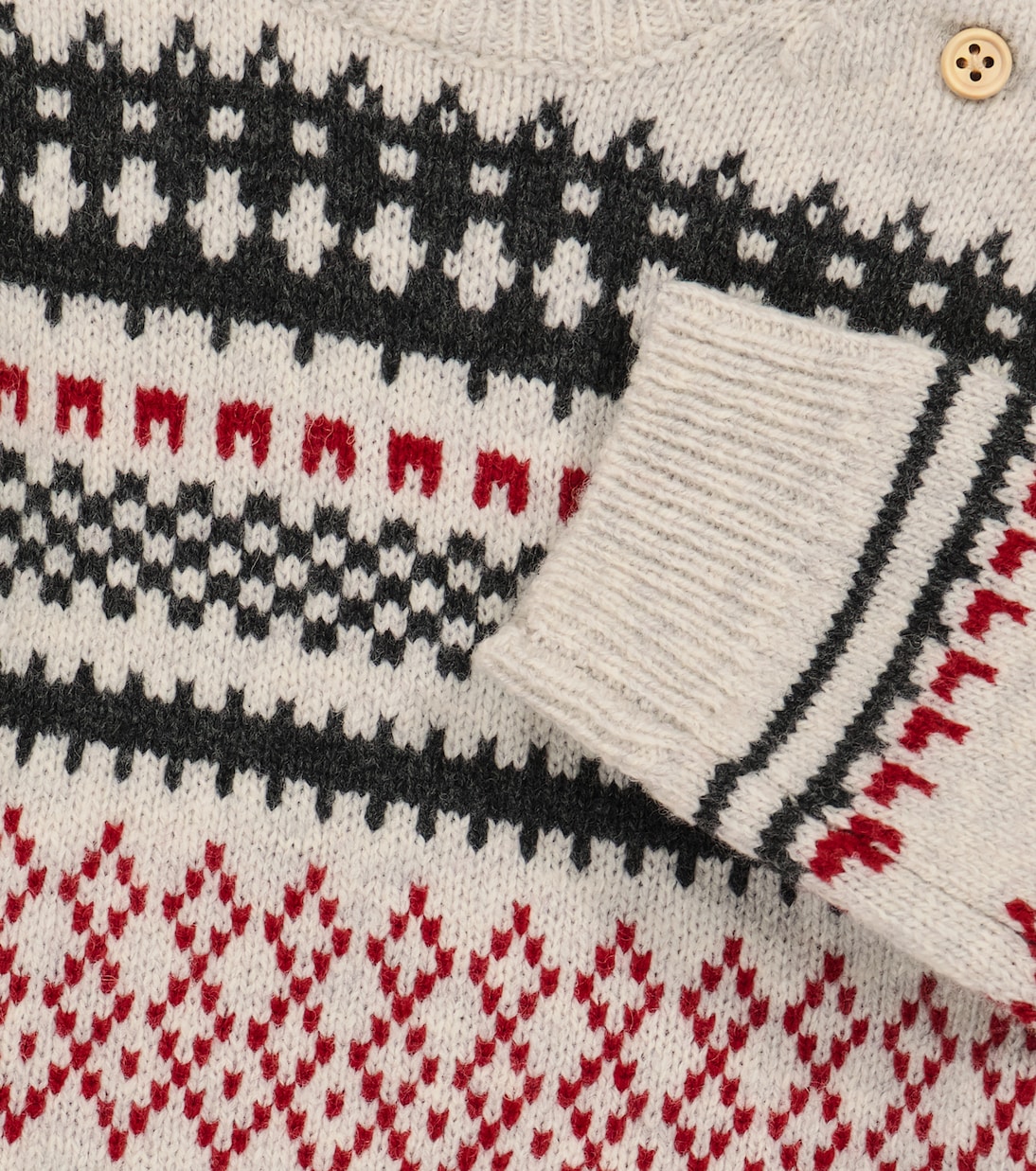 Baby Pullover Berthilie aus Wolle | Bonpoint