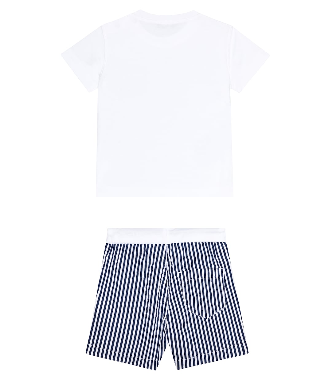 Baby cotton T-shirt and shorts set | Il Gufo