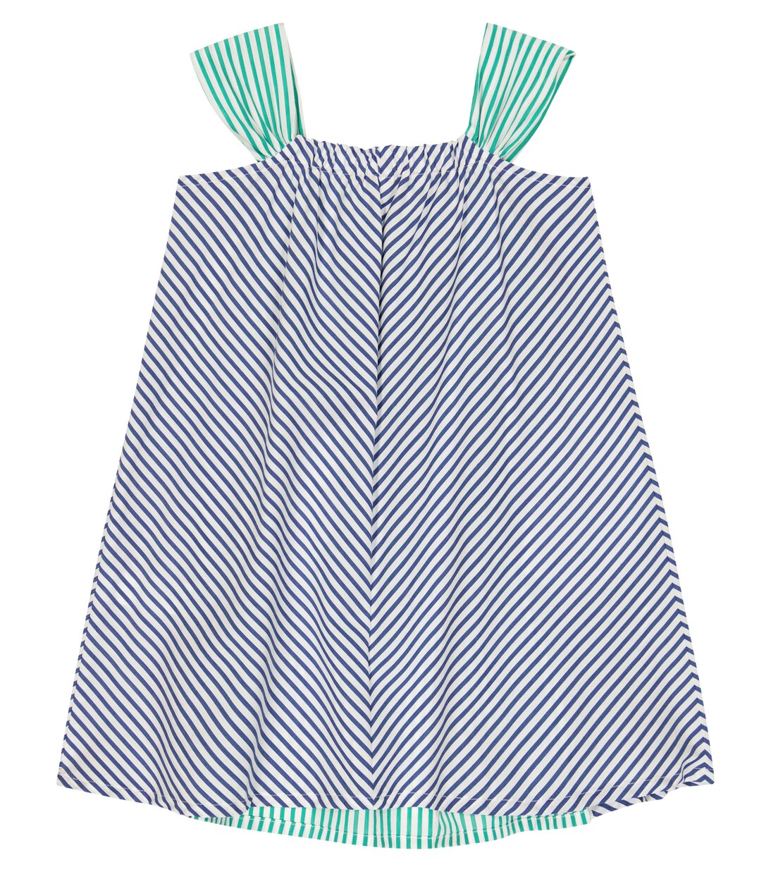 Striped cotton-blend poplin dress | Il Gufo