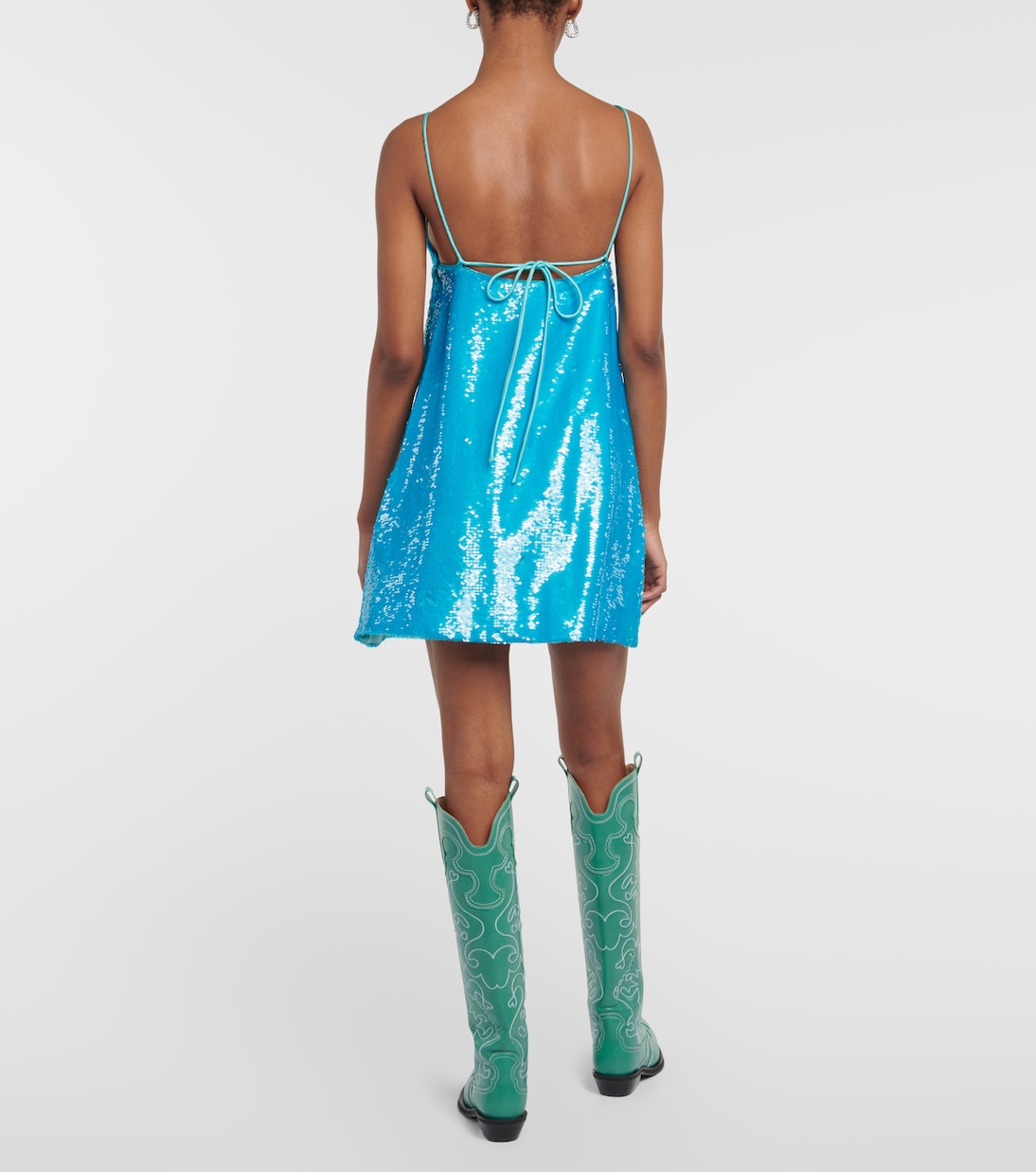 Robe à sequins | Ganni