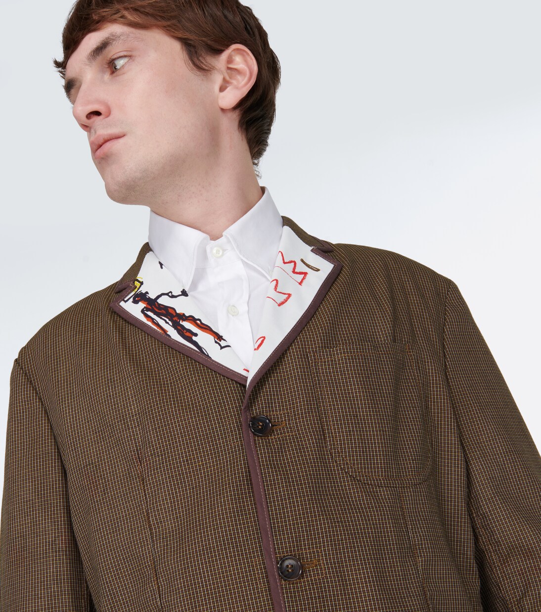 Blazer à carreaux | Junya Watanabe