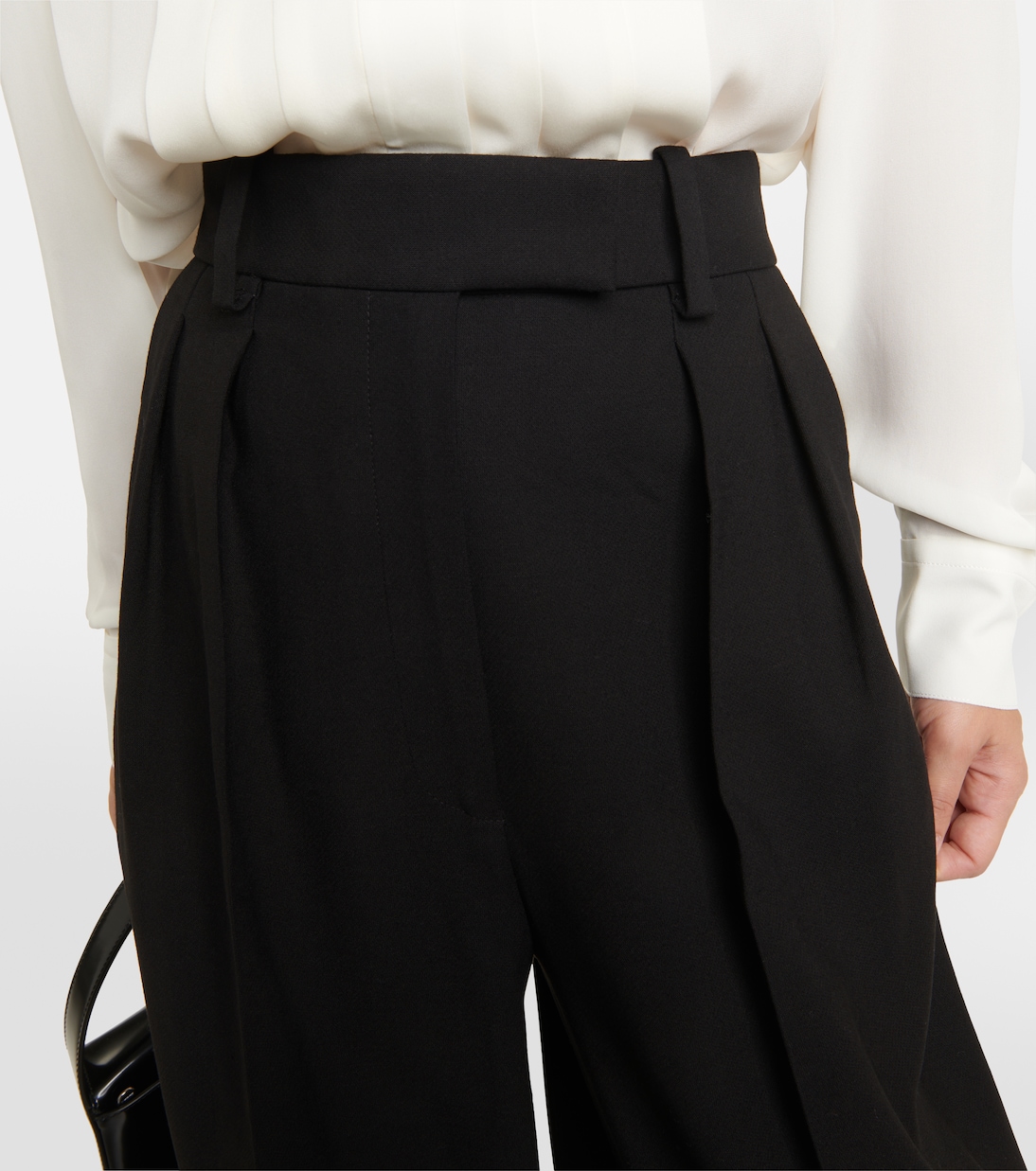 Weite High-Rise-Hose Teyana | Khaite