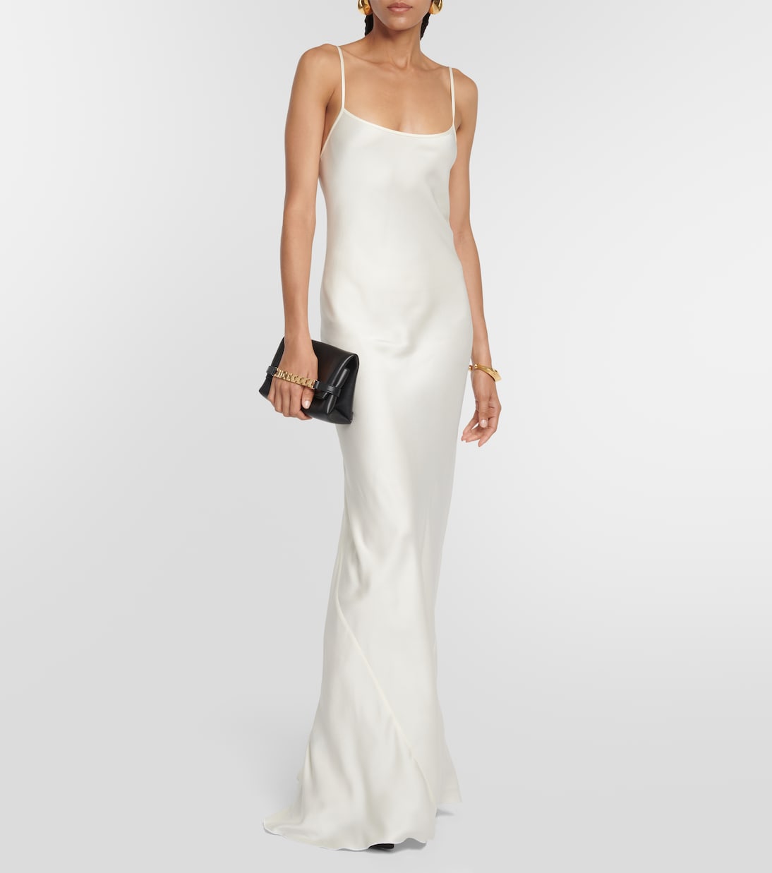 Abito sottoveste in raso | Victoria Beckham