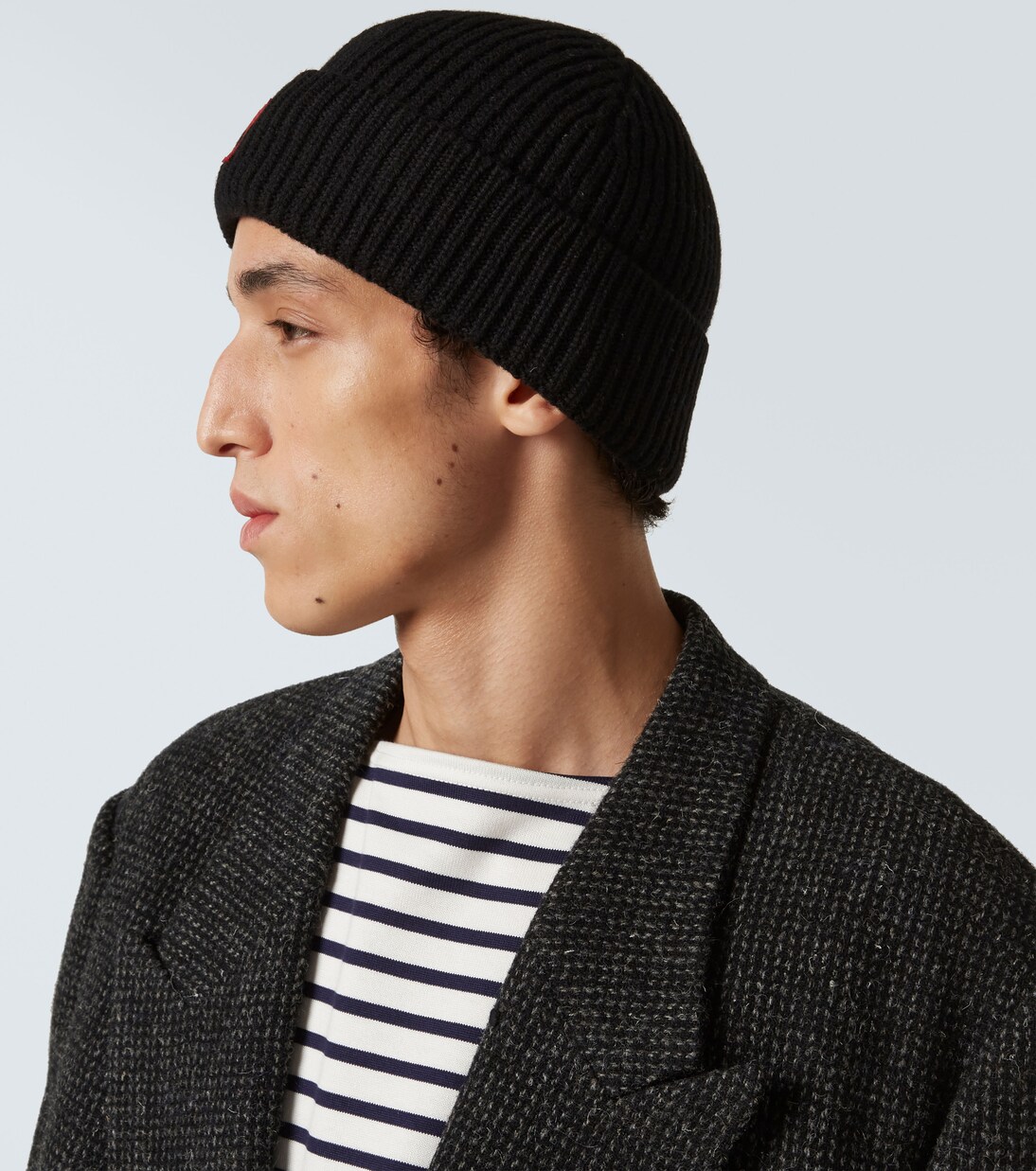 Mütze Ami de Cœur aus Rippstrick | Ami Paris