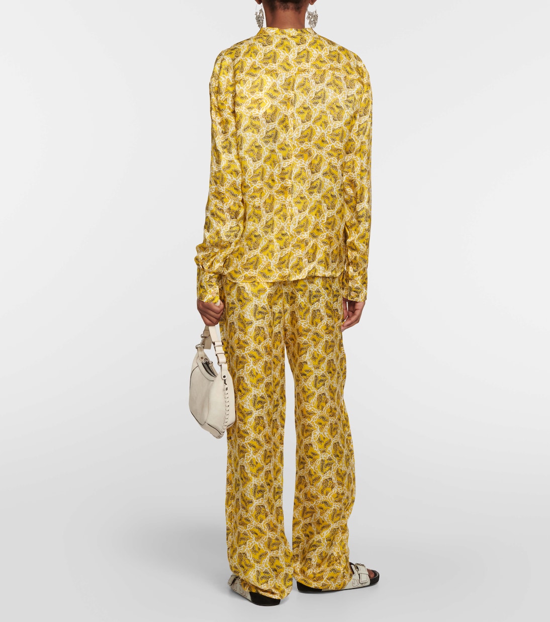 Bedruckte Bluse Leidy aus Satin | Isabel Marant