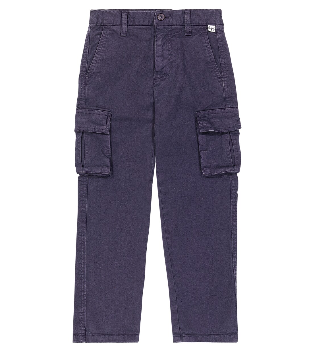 Cotton gabardine cargo pants | Il Gufo