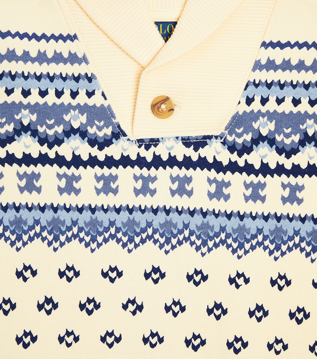 Fair Isle cotton blend dress | Polo Ralph Lauren Kids
