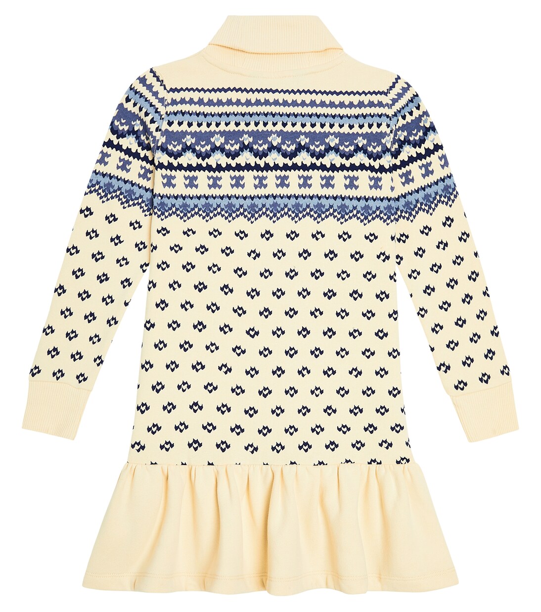 Fair Isle cotton blend dress | Polo Ralph Lauren Kids