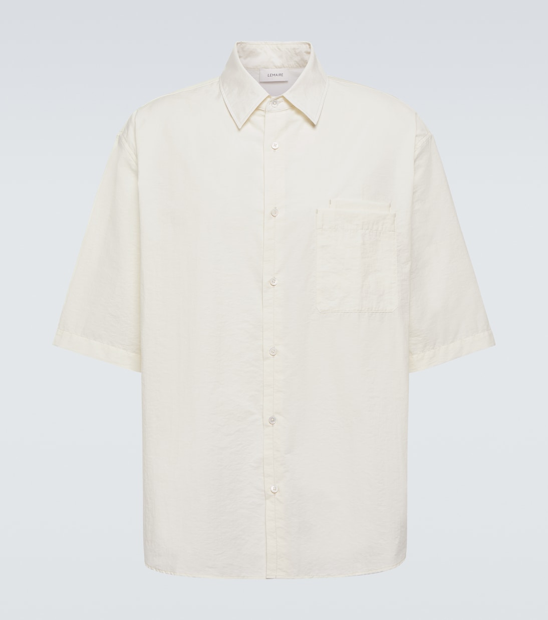 Camicia oversize in misto cotone | Lemaire