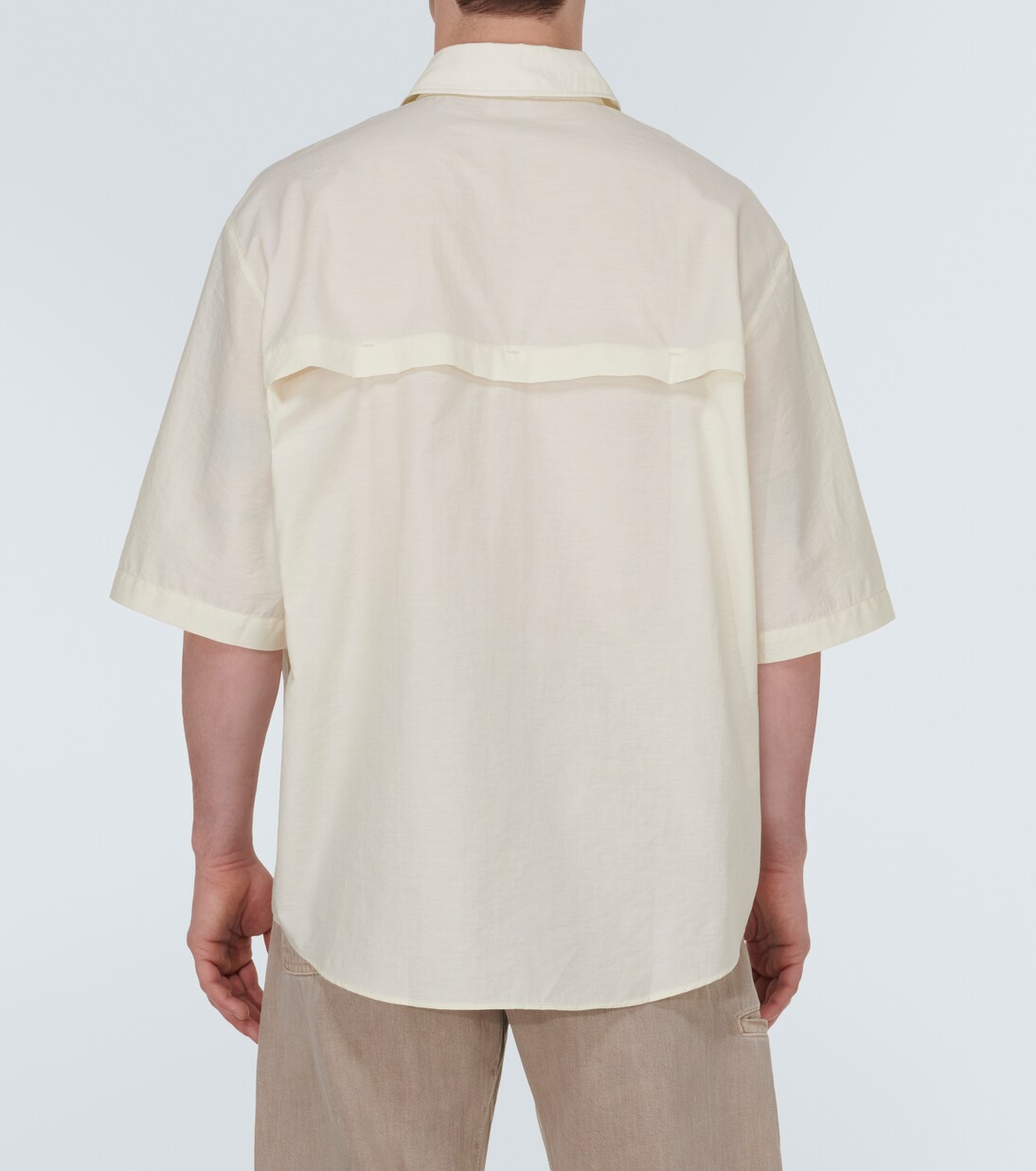 Camicia oversize in misto cotone | Lemaire