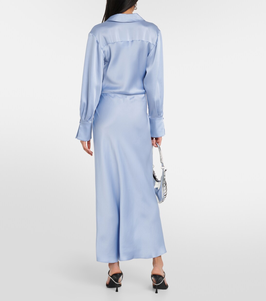 Maxikleid Talita aus Satin | Simkhai