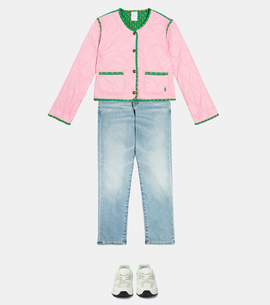 Chaqueta reversible de algodón acolchada | Polo Ralph Lauren Kids