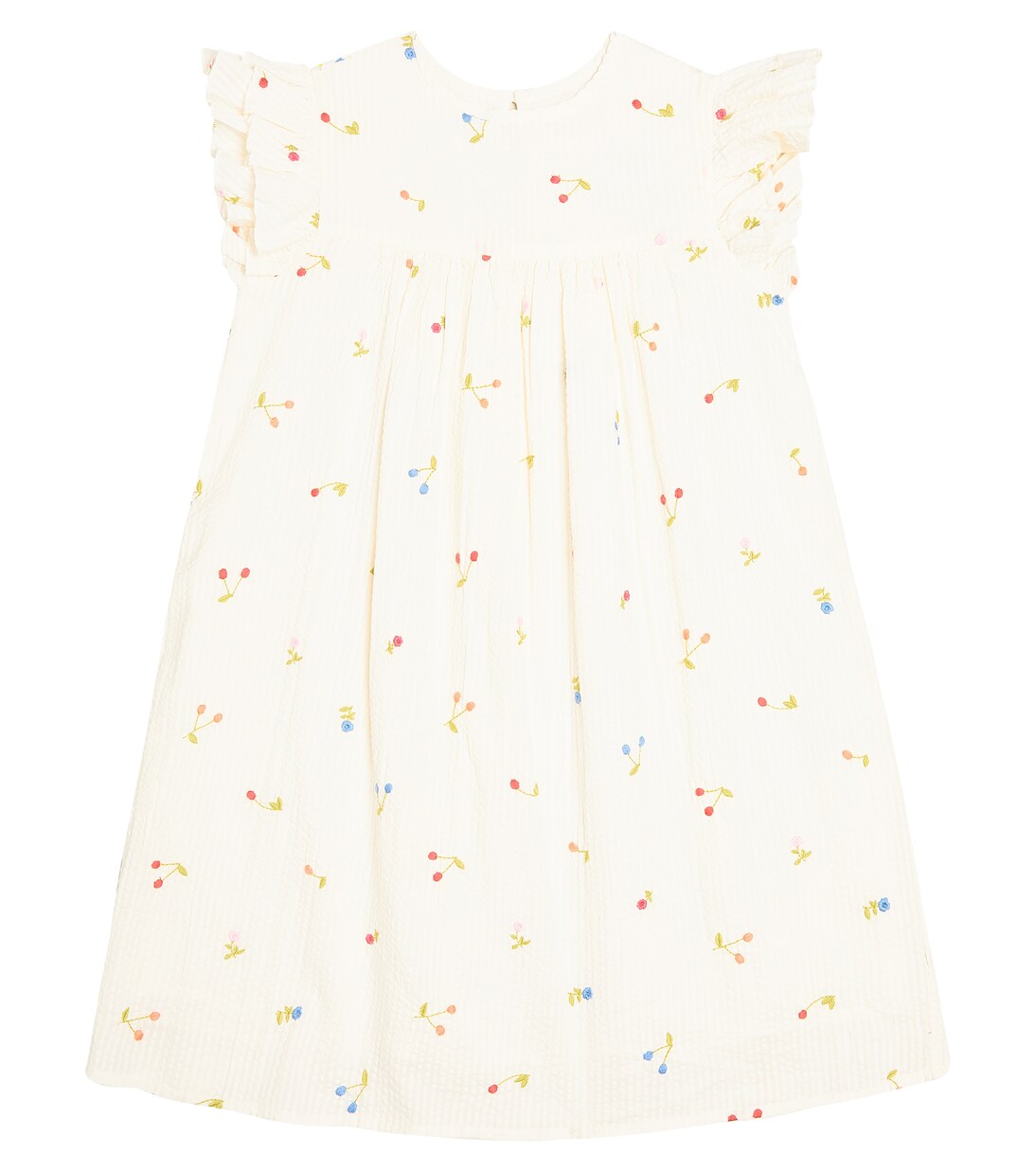 Florentine embroidered cotton dress | Bonpoint