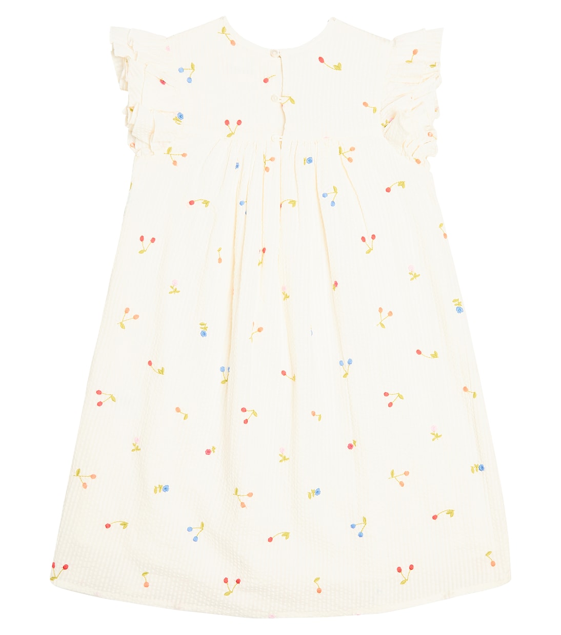 Florentine embroidered cotton dress | Bonpoint