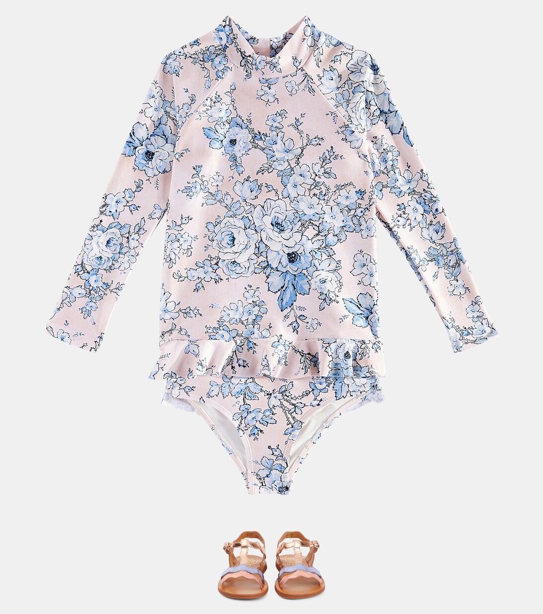 Halliday floral bikini bottoms | Zimmermann Kids