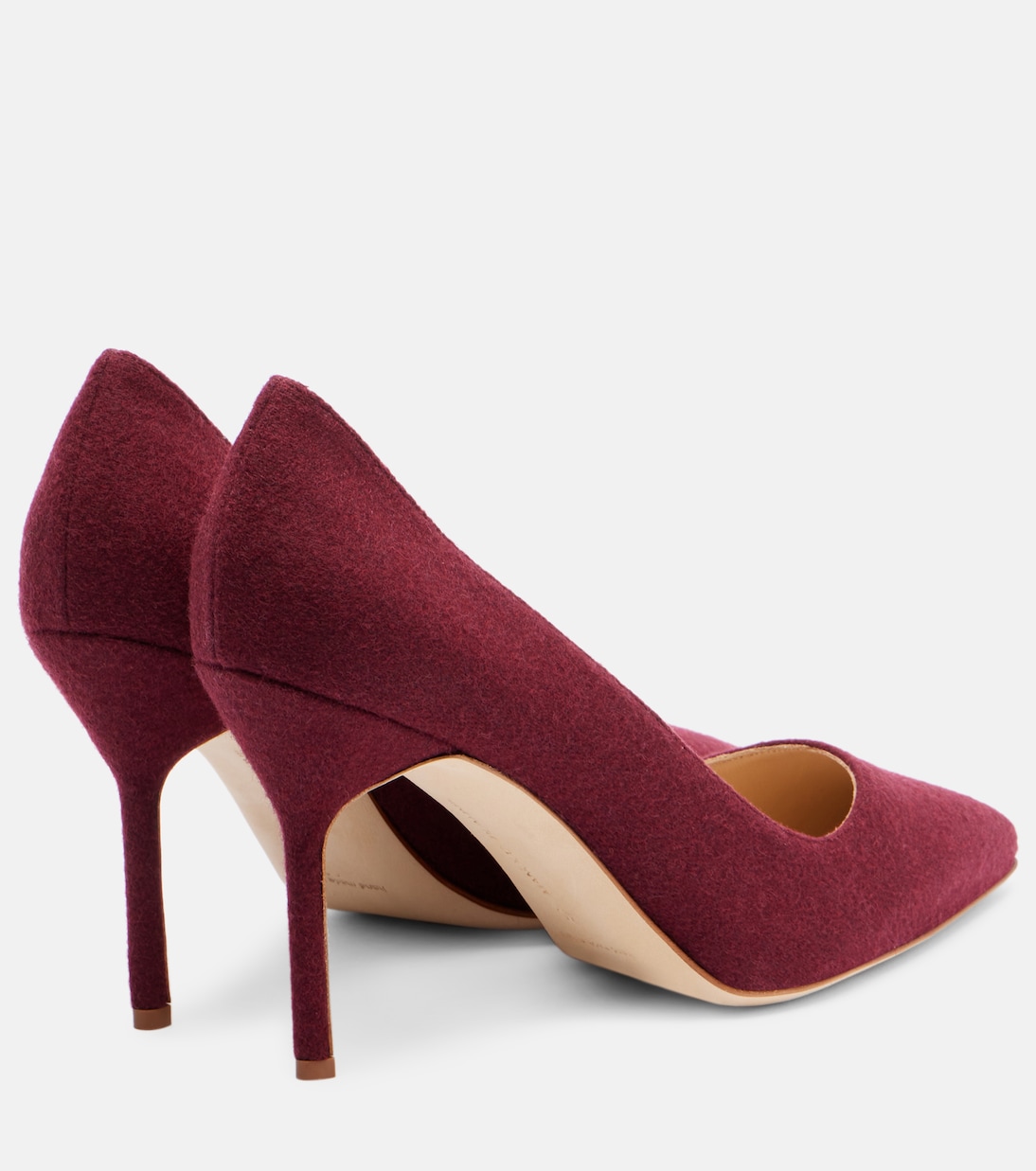 Pumps BB 90 aus Wolle | Manolo Blahnik