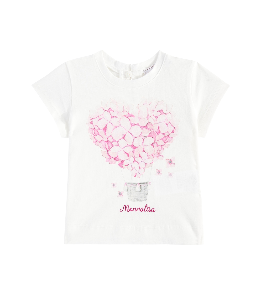 Baby printed cotton jersey T-shirt | Monnalisa