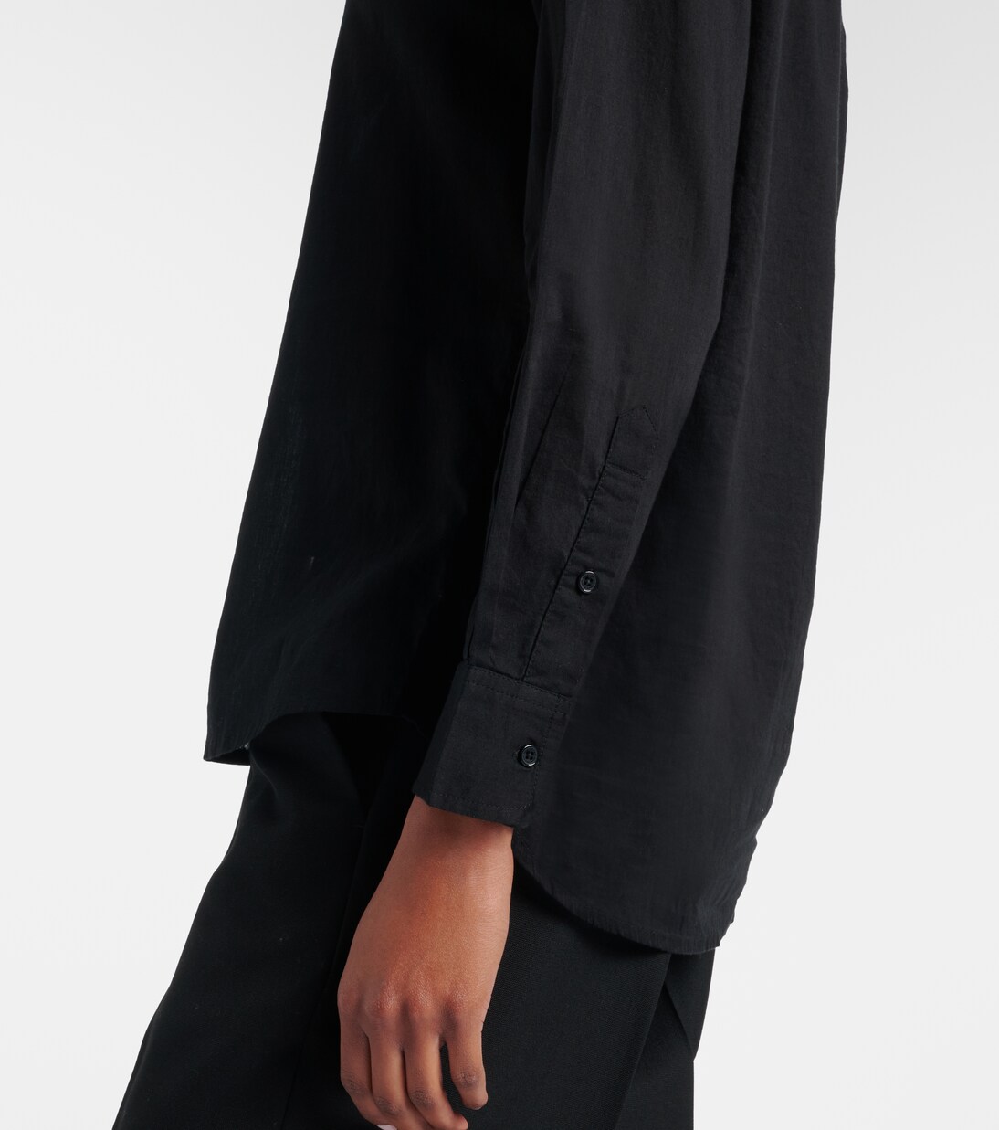 Nathael ruffled cotton shirt | Nili Lotan